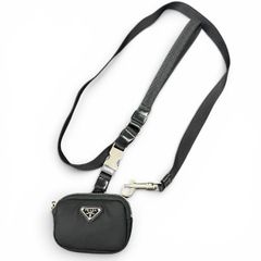 PRADA ペット ポシェット付きリード 美品 - メルカリ