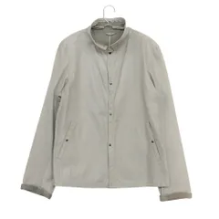 LANVIN ランバン コレクション ブルゾン 羊革 ラムレザー シャツジャケット スタンドカラー イタリア製 グレージュ 48【M】 メンズ 【中古】のサムネイル