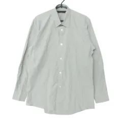 LOUIS VUITTON ルイ・ヴィトン 長袖シャツ コットン トップス 無地 グレー 39 15 1/2【M】 メンズ 【中古】のサムネイル