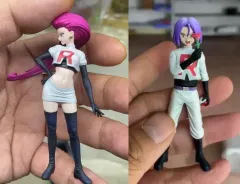 BOOM ロケット団 ロサ ロイ 白 (未開封)/ スケールワールド ポケモンレジン ポケットモンスター