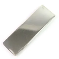 良品△TIFFANY&Co. ティファニー SV925 ロゴ刻印入り ビルクリップ 札ばさみ マネークリップ シルバー 重量19.53g メンズのサムネイル