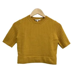 CARVEN(カルヴェン) 半袖セーター サイズS レディース美品  - ダークイエロー クルーネックのサムネイル