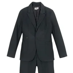 7f4 ARMANI EXCHANGE アルマーニエクスチェンジ セットアップスーツ シングル 中綿 ストライプ柄 サイズM/28REG ネイビー メンズ 紳士服o07tのサムネイル