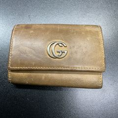 GUCCI オールドグッチ キーケース 6連 レザー ブラウン ヴィンテージ