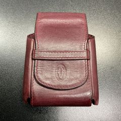 Cartier マストライン カルティエ レザー シガレットケース タバコ