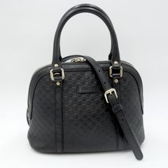 ✨美品✨グッチ ハンドバッグ 2way GGシマ シルバー金具 レザー