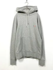 美品 MAISON KITSUNE メゾンキツネ TRICOLOR FOX PATCH CLASSIC HOODIE プルオーバー パーカー sizeM/グレー ■◇◎レディースのサムネイル