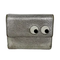 Anya Hindmarch(アニヤハインドマーチ) 3つ折り財布 アイズ シルバー レザーのサムネイル