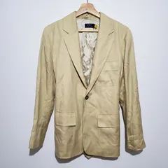 POLO RALPH LAUREN ポロラルフローレン テーラードジャケット シルク混 春夏 ベージュ 0のサムネイル