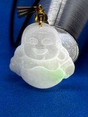 天然翡翠A貨 藍水氷種 精雕山水ペンダント 開運風水 5554-1/4 - メルカリ