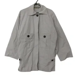 BALENCIAGA バレンシアガ ステンカラーコート ボタンデザイン グレー 36【M】 メンズ 【中古】のサムネイル