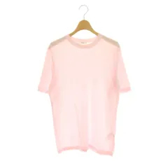 エイトン ATON FRESCA SINGLE JERSEY Tシャツ スタンダードTシャツ クルーネック 半袖 2 ピンク /HS ■OSのサムネイル