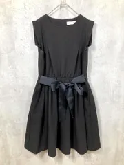 LAGUNAMOON ラグナムーン 結婚式/二次会/パーティー ウエストリボン ワンピース sizeサイズ表記不明/黒 ■■ レディースのサムネイル