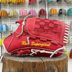 スクーティ 投手用グローブ SY Leather 12インチ - 碁盤ウェブ 慣らし完了のサムネイル