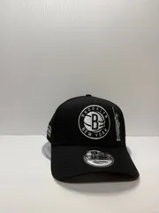 ニューエラ ブルックリンネッツ シティトランジット 9forty A-FRAME スナップバックキャップ ブラックカラー