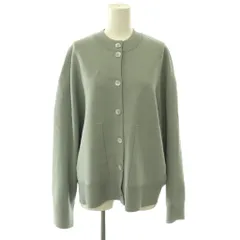 エンフォルド ENFOLD 26SS WIDE-ARM BOX-CARDIGAN カーディガン ニット 38 グレー /ES ■OSのサムネイル