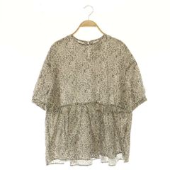25ss/未使用/grin/gardenプリント5分袖シャツ - メルカリ