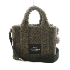 MARC JACOBS THE TOTE BAGザ テディトート ボア グレー - メルカリ