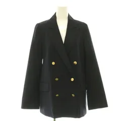 Lisiere L'Appartement リジェール アパルトモン ダブルブレストジャケット テーラード 34 ネイビー /HK ■OSのサムネイル
