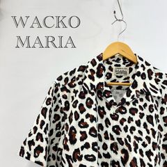 176 WACKO MARIA ヒョウ柄 レーヨン アロハシャツ M - メルカリ
