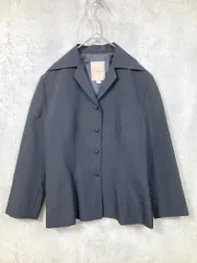 Sybilla シビラ ポリエステル ウール 丸ボタン 9分袖丈 ジャケット sizeM/黒 ■■ レディースのサムネイル