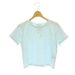 リップサービス LIP SERVICE LIPロゴアクセントTシャツ カットソー 半袖 コットン F 水色 /NR ■OS ■SHのサムネイル