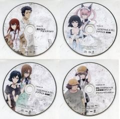 [중고] 애니메이션계 CD 극장판 STEINS;GATE 부하 영역의 디자브 초호화판 동봉 특전 CD 4장 세트