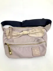 LANVIN en blue ランバン リボン ナイロン ショルダー バッグ ベージュ ■■レディースのサムネイル