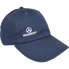 grande(グランデ) ヘキサゴン刺繍 TWILL BB.CAP フットサル 帽子  (gfph23905-87)、NAVYのサムネイル