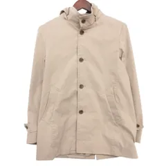 UNITED ARROWS ユナイテッドアローズ A DAY IN THE LIFE ステンカラーコート レイズドネック フーデッド アウター ライトベージュ M【M】 メンズ 【中古】のサムネイル
