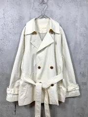 MELROSE claire メルローズクレール A0701FJM220  中綿ライナー付き ショート  トレンチ コート size3/オフホワイト■■レディースのサムネイル