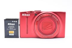 Nikon COOLPIX S8200 赤 14倍ズーム ☆良品☆ ニコン Nikon COOLPIX S8200 レッド コンパクトデジカメ【14
