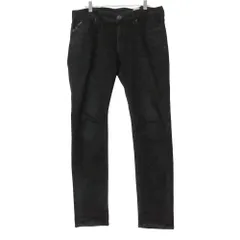 YANUK ヤヌーク パンツ ジーンズ フルレングス スリムテーパード VINCENT II ヴィンセント ブラック メンズ 【中古】のサムネイル