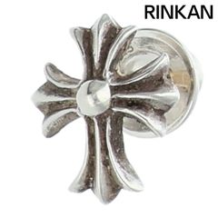 極美品 純正 クロムハーツ No2 CHプラス 1ルビー スタッドピアス