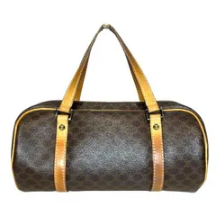 セリーヌ　Celine　マカダム柄　ミニボストン　バッグ　ハンドバッグ　ショルダーバッグ　レディース