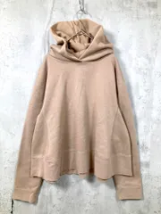 Mila Owen ミラオーウェン 裏起毛Aラインフーディー プルオーバー パーカー size0/ベージュ ■■レディースのサムネイル