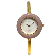 グッチ GUCCI チェンジベゼル 11／12 クォーツ 時計 腕時計 レディース