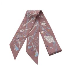 極美品 エルメス ツイリー レクレアポア マロングラッセ ニュアンス