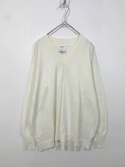 OPAQUE.CLIP オペークドットクリップ 637-14009 Vネックニットプルオーバー ニット セーター sizeS/白 ■■レディースのサムネイル