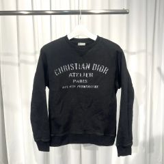 4190【希少・美品】ディオール 刺繍アーチロゴ オーバーサイズ