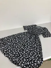 送料無料★MOUSSY マウジー★半袖シャツワンピース　スカートワンピース　花柄ワンピース★サイズ1 #80604sj25のサムネイル