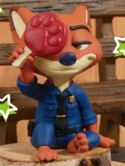 【ニック・ワイルド？】ディズニーキャラクターMIX Hide&Seek かくれんぼフィギュア
