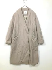 UNITED TOKYO ユナイテッドトウキョウ 500451001 定価15840円 エクストラウールVネック コート size1/グレージュ ◆■レディースのサムネイル