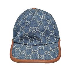 GUCCI グッチ GGデニム ベースボールキャップ 656206 size=S 57cm 帽子