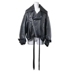 UNDERCOVER UCV8201 カウハイド レザー ライダース ジャケットのサムネイル