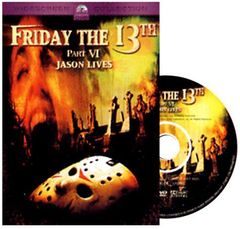 廃盤】13日の金曜日 ジェイソンの命日 DVD【初期アクリルケース】【帯