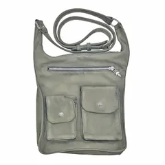 Chrome Hearts クロムハーツ F-SLINGER ショルダーバッグ クロスボール ダガー ヌバックレザー シルバー SV925 グレー メンズのサムネイル