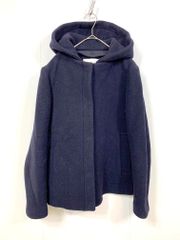シップス フード付 ネイビーウールコート khaju ネイビー 38 - メルカリ