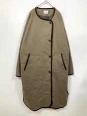 LOWRYS FARM ローリーズファーム LF720076AD パイピング コート sizeF/茶 ◆■レディースのサムネイル