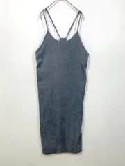 ABITOKYO アビトーキョー コーデュロイ キャミソール ワンピース size0/グレー ◇■レディースのサムネイル